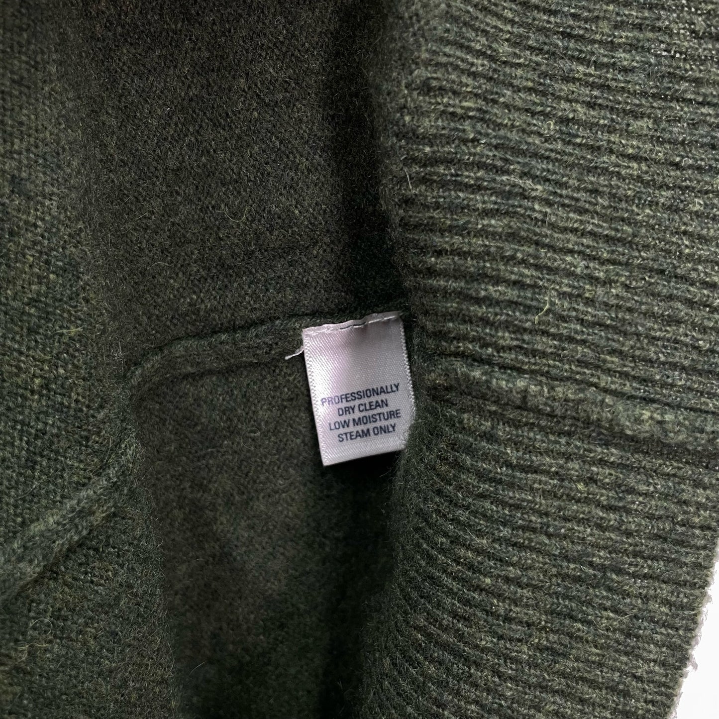 Club Room Cashmere Sweater V-Neck Green Mens Size XXL