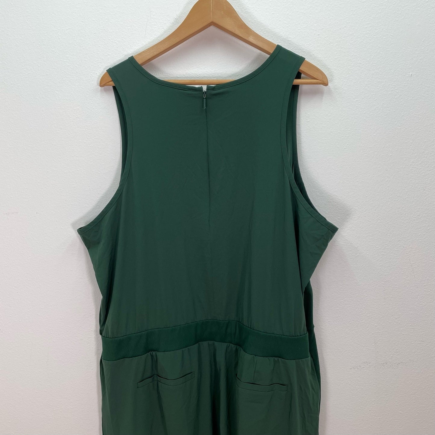 Athleta Brooklyn Jumpsuit Romper Green Womens 22