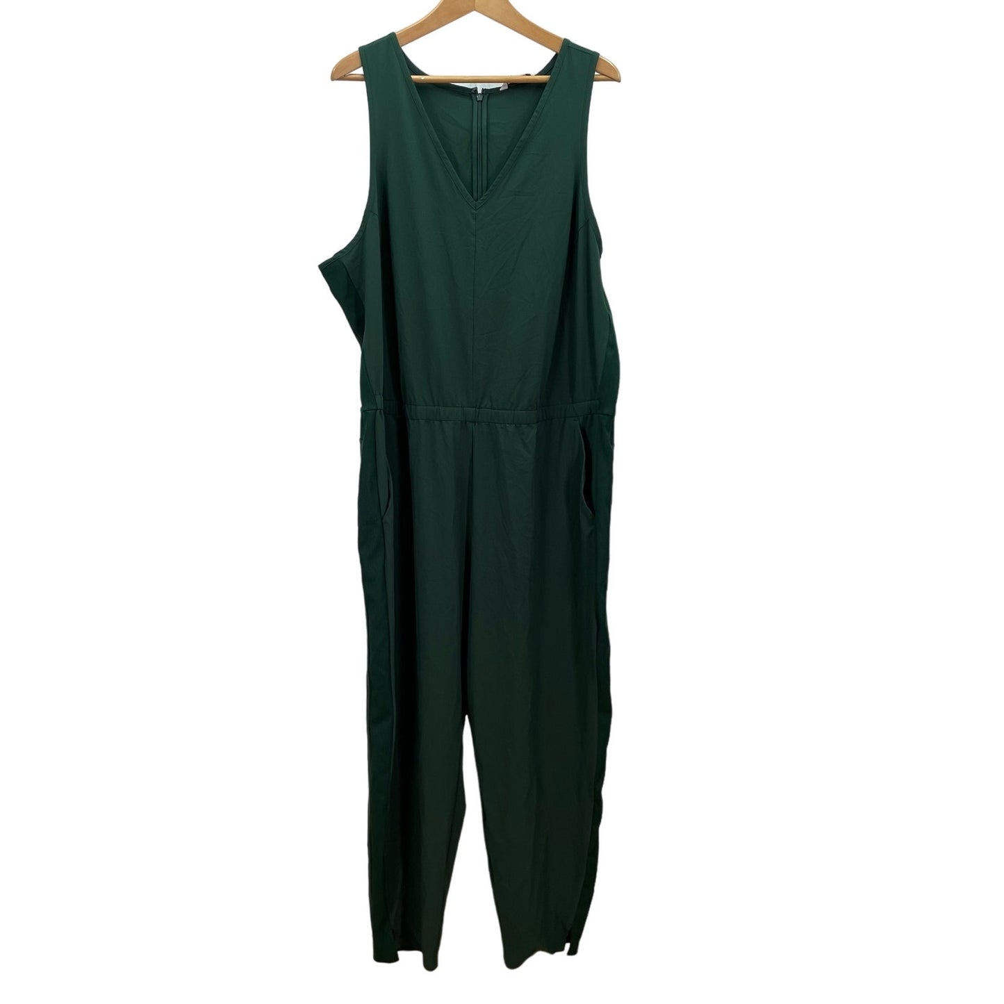 Athleta Brooklyn Jumpsuit Romper Green Womens 22