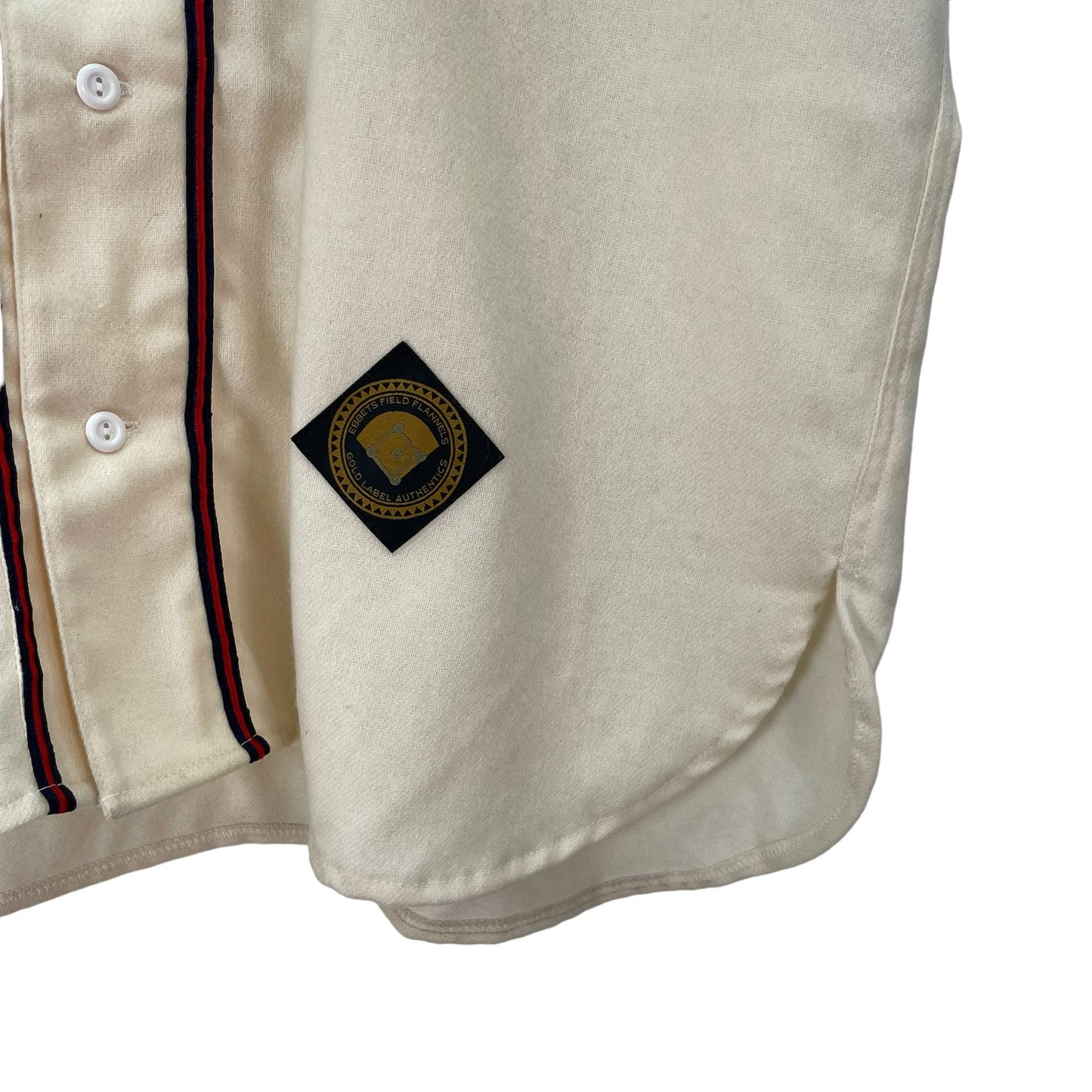 Stall & Dean Rainers Vintage 1950s 26 Wool Jersey Cream White Mens XXL