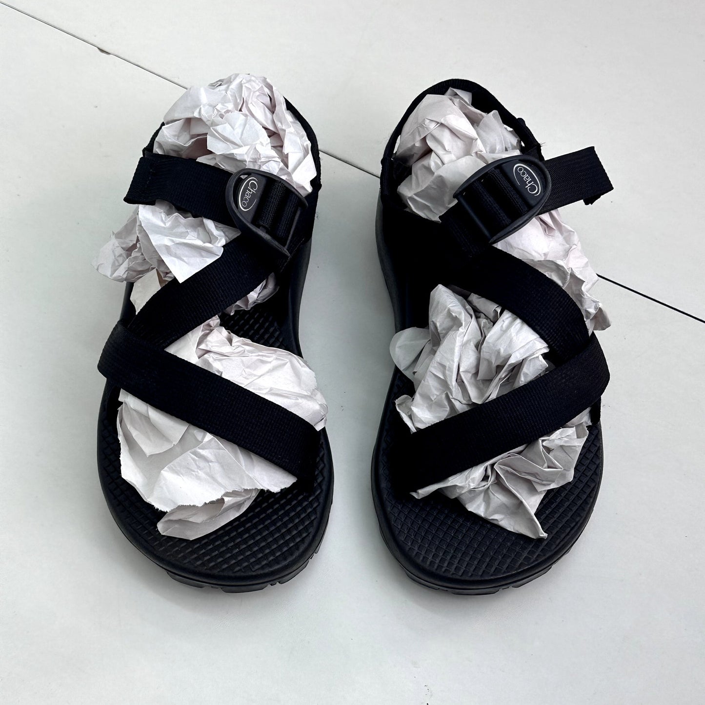 Chaco Black Z Sandal Z Strap Hiking Sandal w Vibram Sole Men's 7