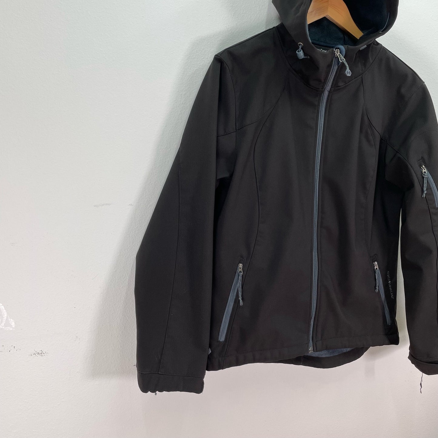 Black Diamond Soft Shell Jacket Coat Black Womens Medium