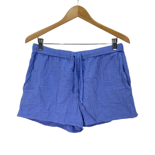 Wilfred Free Cotton Casual Blue Shorts Womens Medium