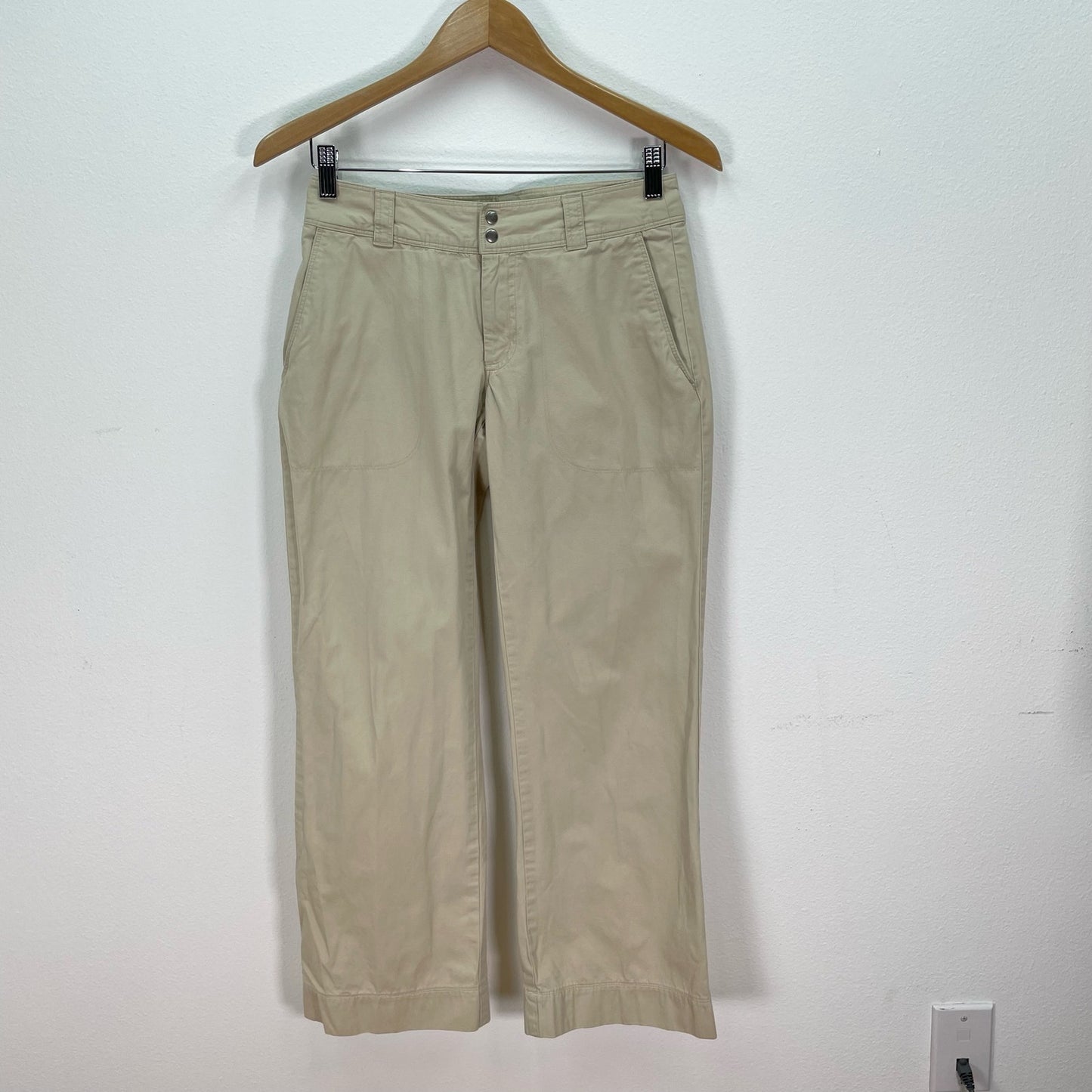 Patagonia Khaki Straight Leg Pant Womens Size 2