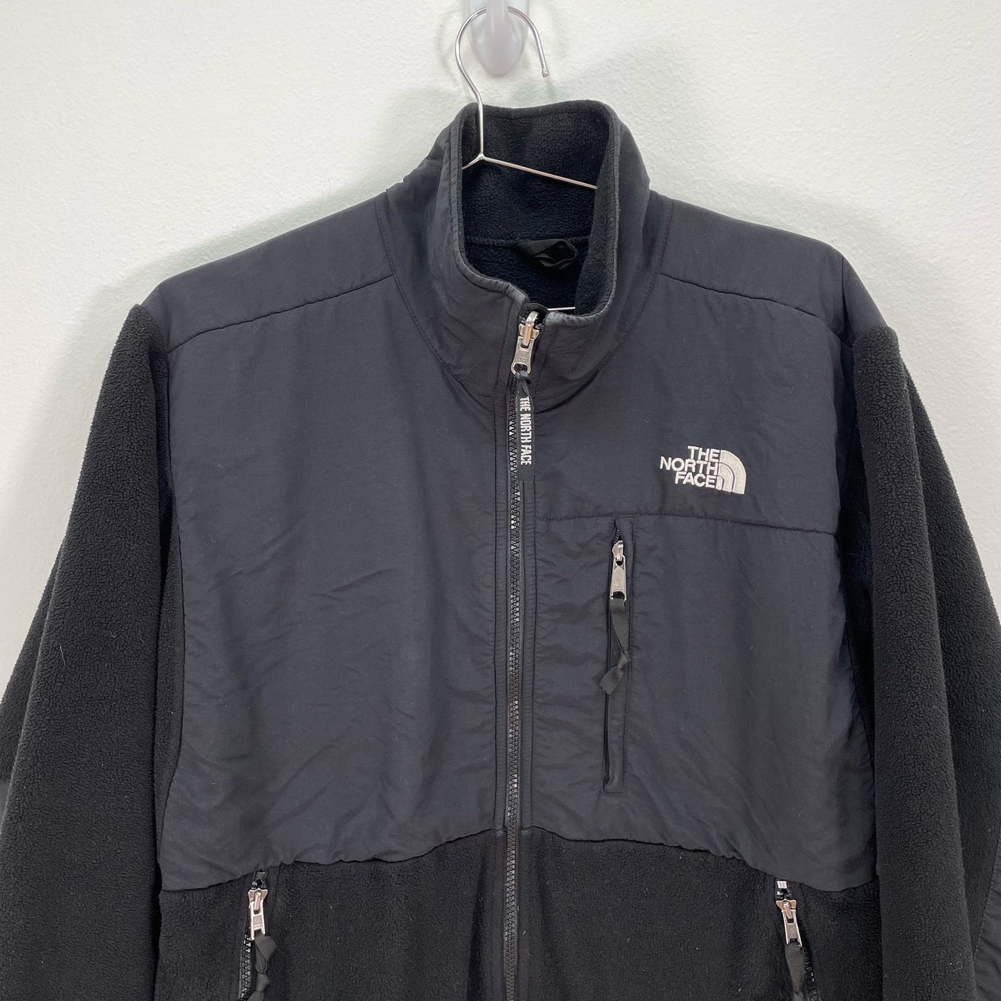 The North Face Denali Fleece Jacket Coat Black Womens Medium