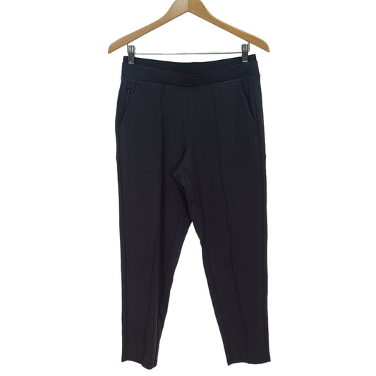 Athleta Venice Pintuck Ankle Pant Black Womens Size Small