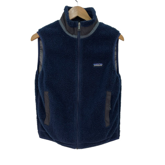 Patagonia Fleece Vest Navy Mens Small