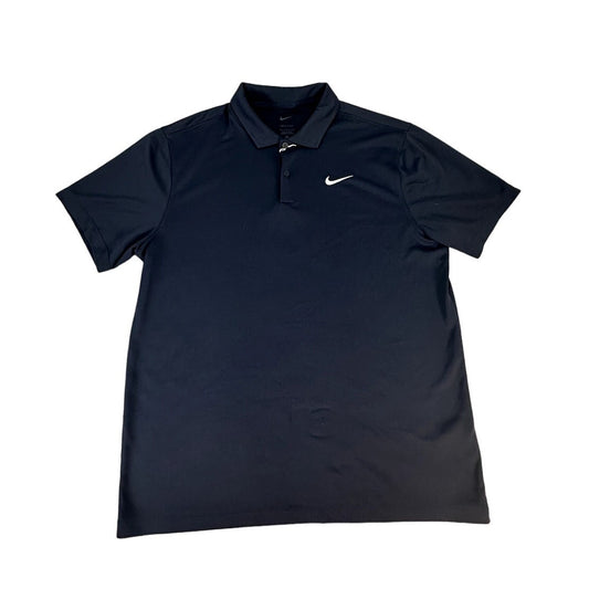 Nike Dri-Fit Lightweight Golf Polo Navy Size L