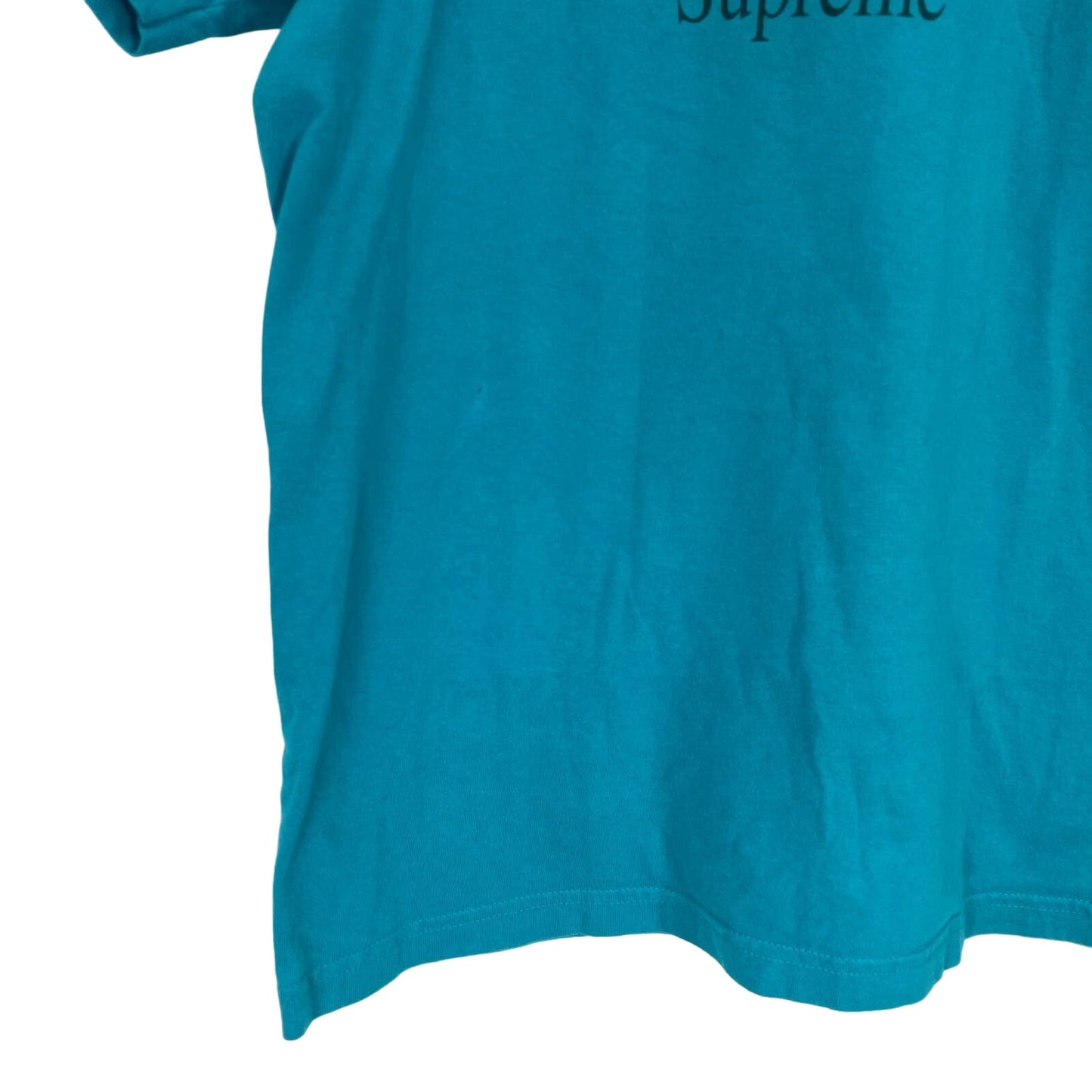 Supreme Apple Mac X T-Shirt Blue Green Green Mens Medium