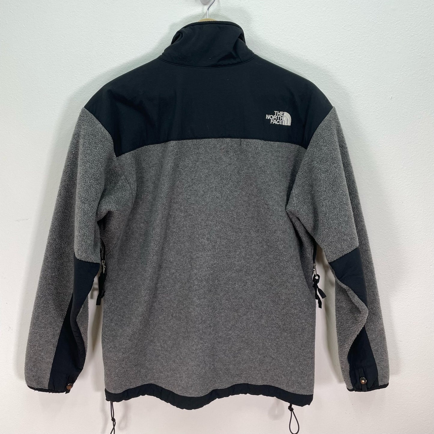 The North Face Fleece Jacket Classic Gray Black Mens Medium