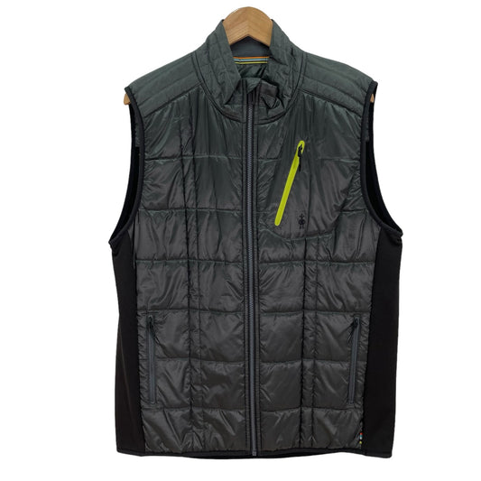 Smartwool Packable Ultra Light insulated Vest Gray Black Mens XL