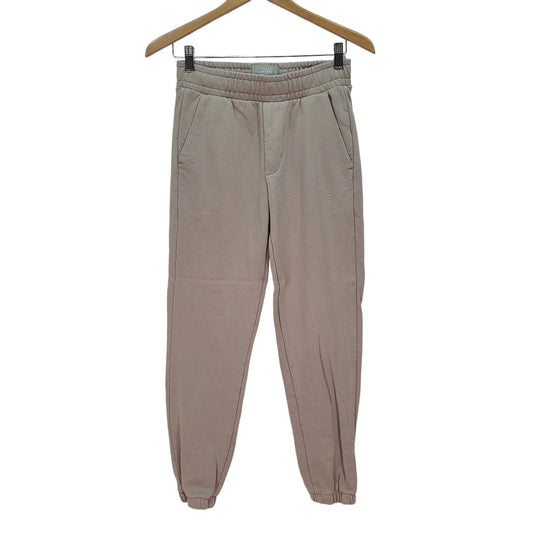 Everlane ReTrack Jogger Sweatpants Cream Taupe Size XS