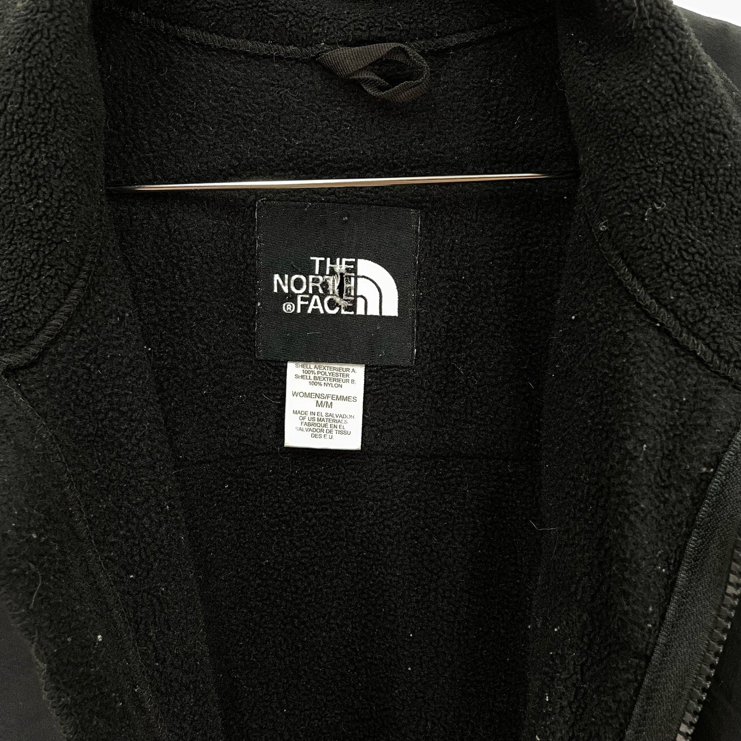 The North Face Denali Fleece Jacket Coat Black Womens Medium