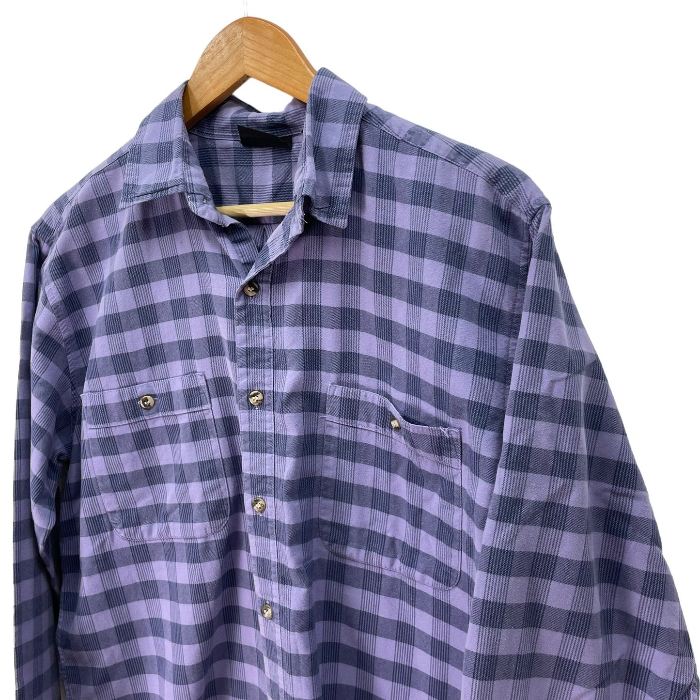 Patagonia Plaid Button Down Casual Shirt Mens Medium