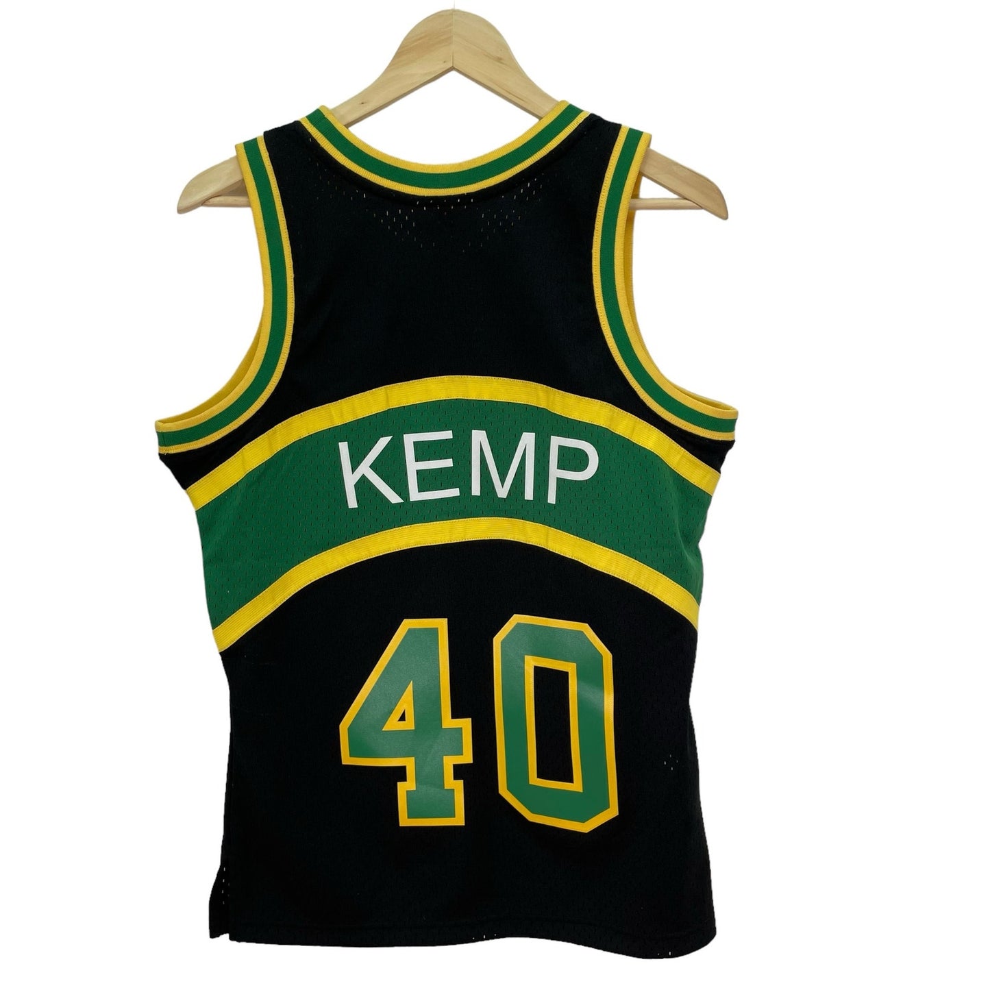 Seattle Super Sonics Kemp Jersey NBA Basketball Mitchell & Ness Size Small