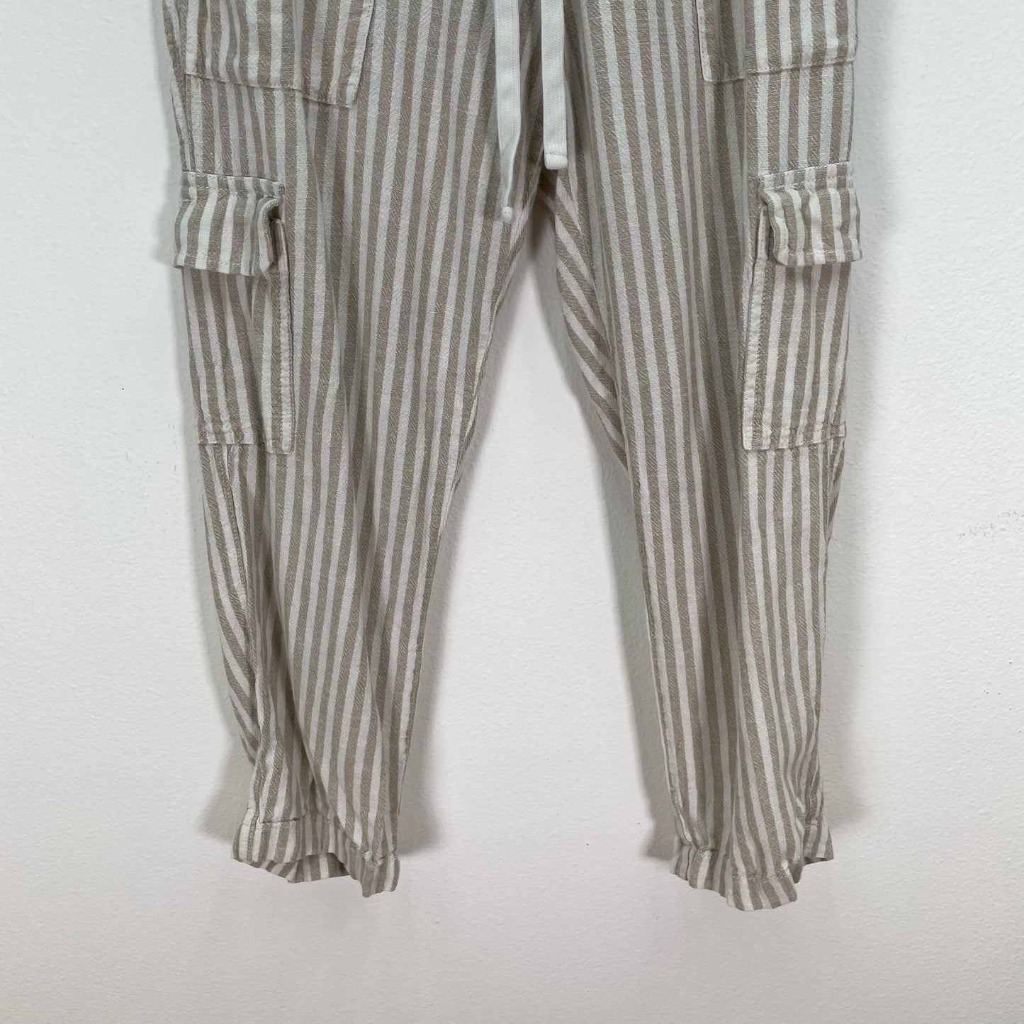 Sanctuary x Anthropologie Discoverer Linen Pants Cargo Womens XS