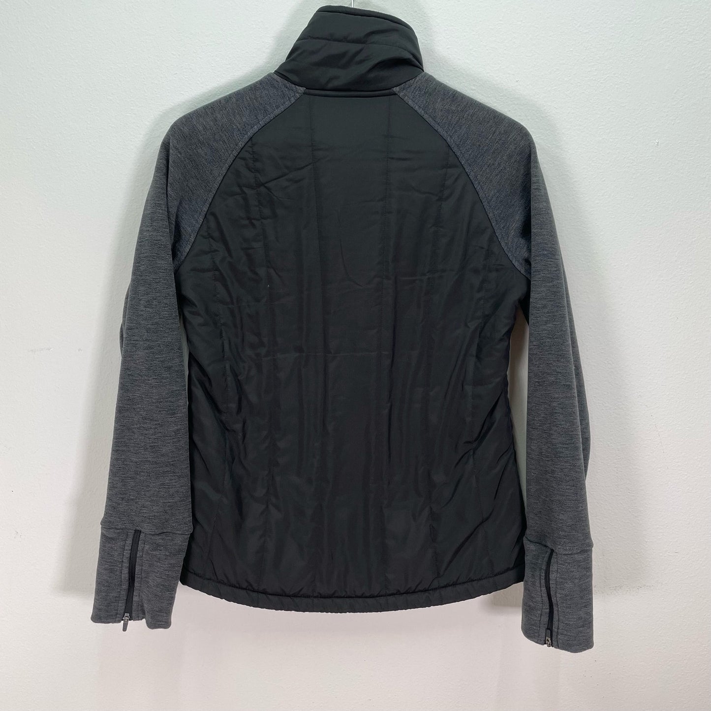 prAna Ultra Light Jacket Black Gray Womens Medium