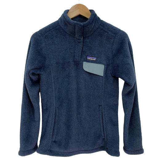 Patagonia Re-Tool Snap T P/O Blue Fleece Sweater NWT Womens XS