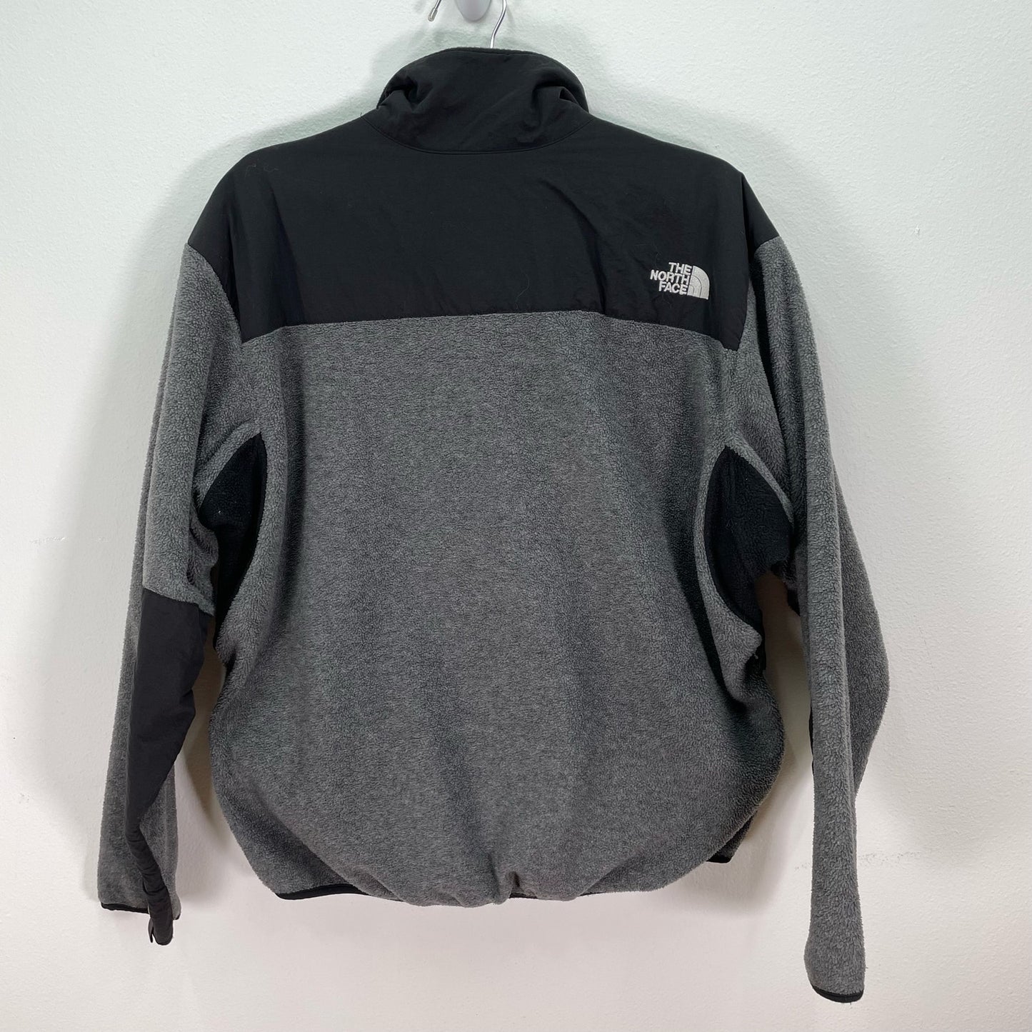 The North Face Denali Fleece Jacket Black Gray Mens Large