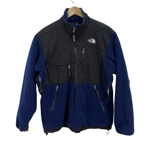 The North Face Blue Classic Fleece Jacket Full Zip Mens Large